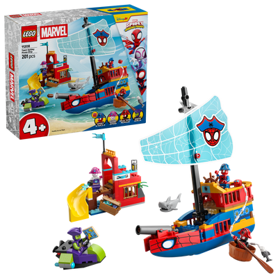 LEGO 11208 Marvel Spidey And His Amazing Friends Team Spidey Pirate Ship
