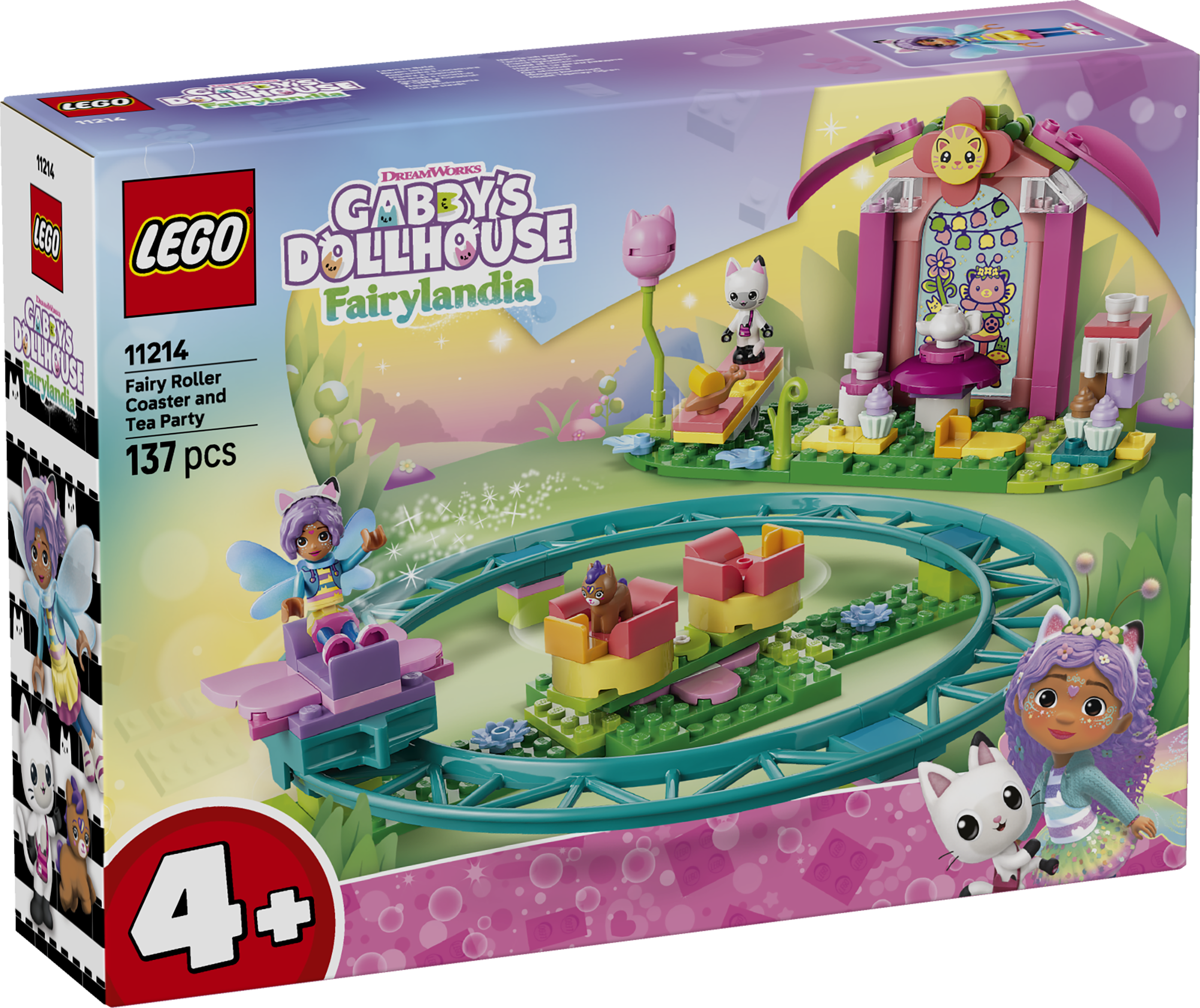 LEGO 11212 Gabby’s Dollhouse Kitty Fairy’s Garden House Toy