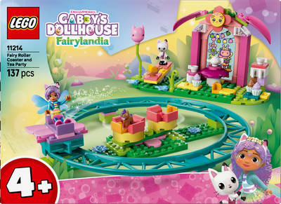LEGO 11212 Gabby’s Dollhouse Kitty Fairy’s Garden House Toy