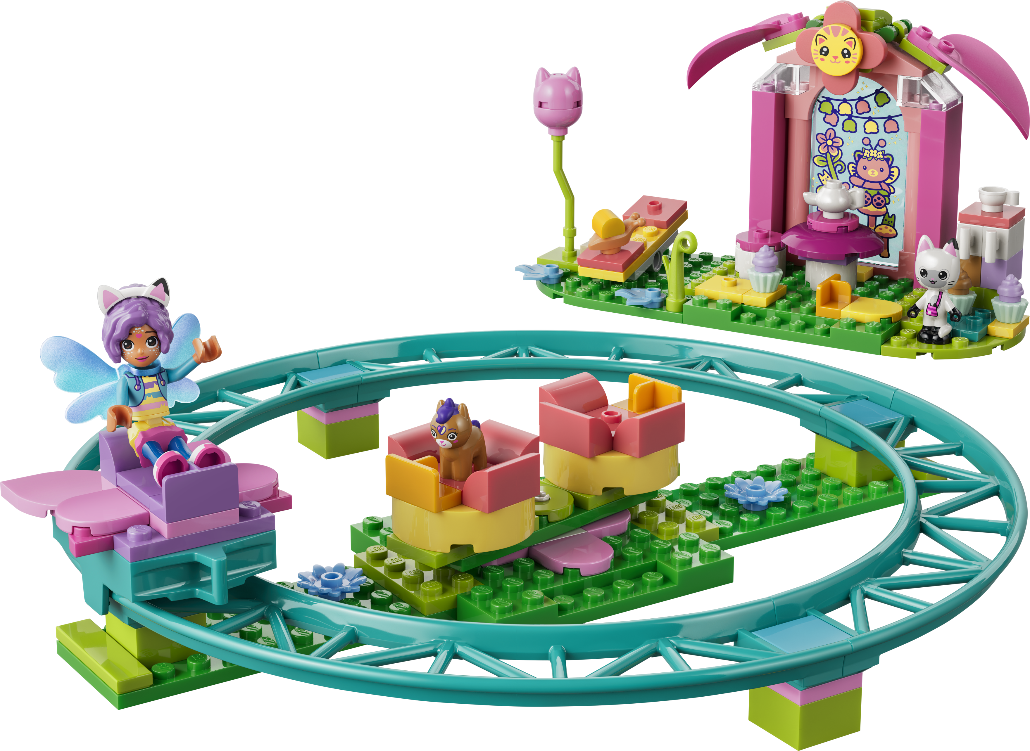 LEGO 11212 Gabby’s Dollhouse Kitty Fairy’s Garden House Toy