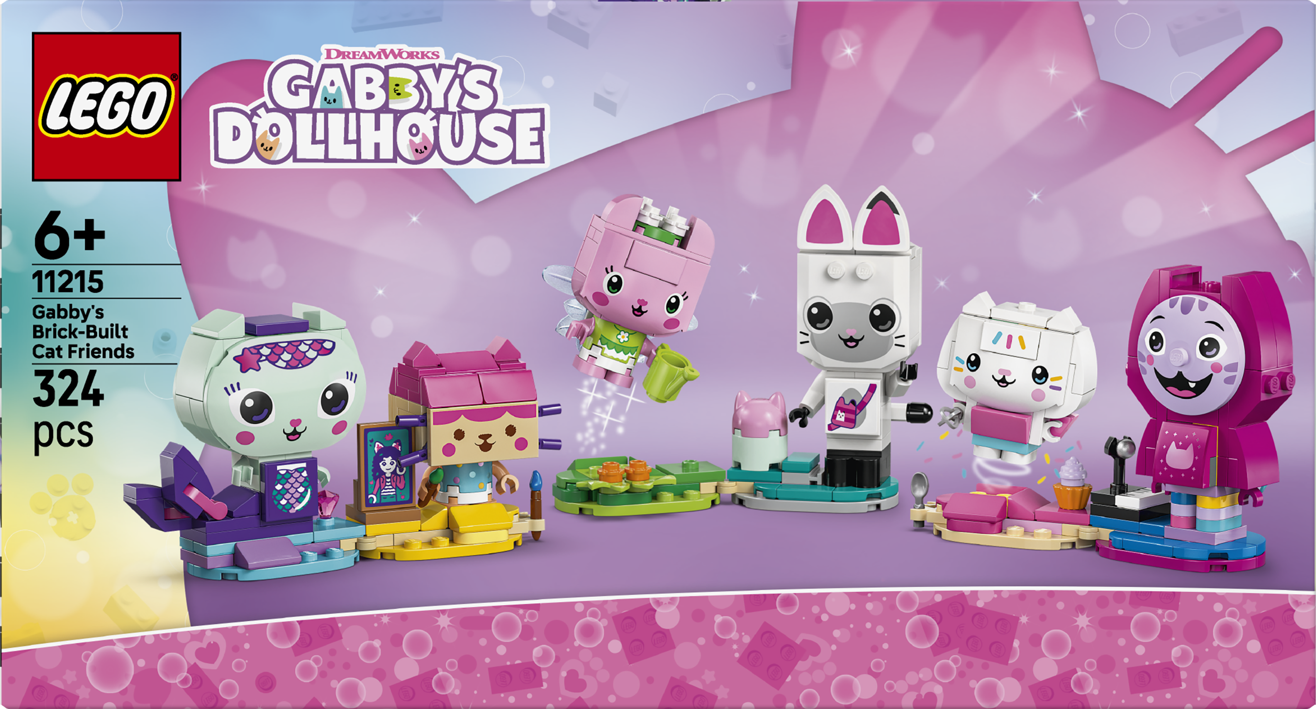 LEGO 11215 Gabby's Dollhouse Gabby's BrickBuilt Cat Friends