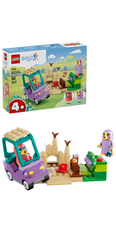 LEGO 11216 Bluey Grannies with Bingo and Bluey Building Toy