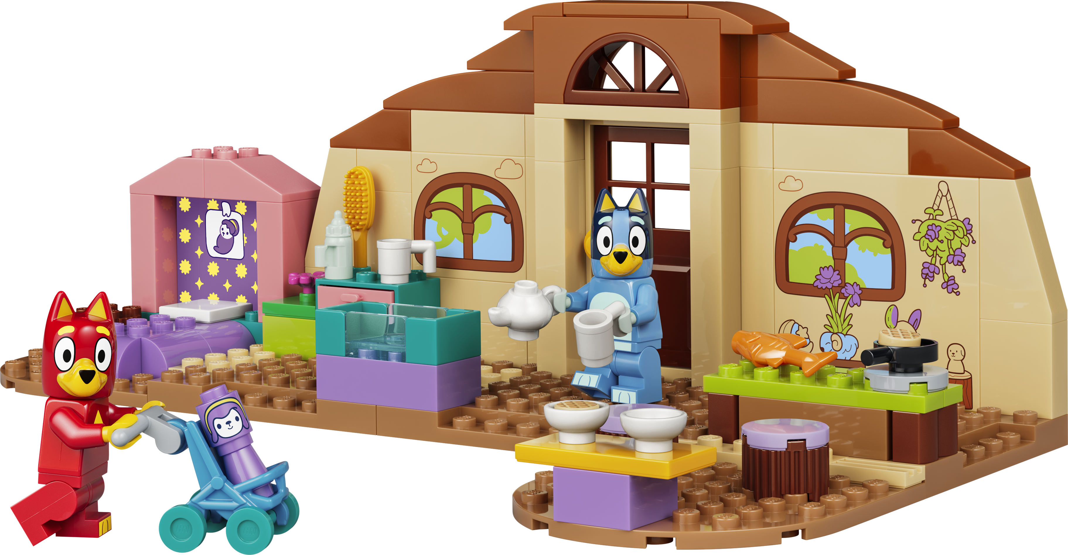 LEGO 11221 Bluey School with Rusty and Bluey Building Toy