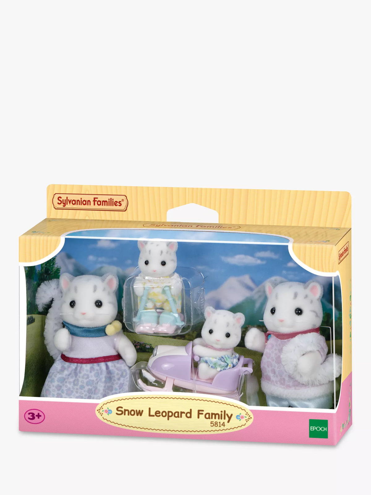 Sylvanian Families 5814 Snow Leopard Family