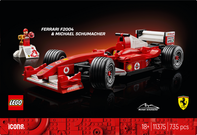 LEGO 11375 Ferrari F2004 & Michael Schumacher