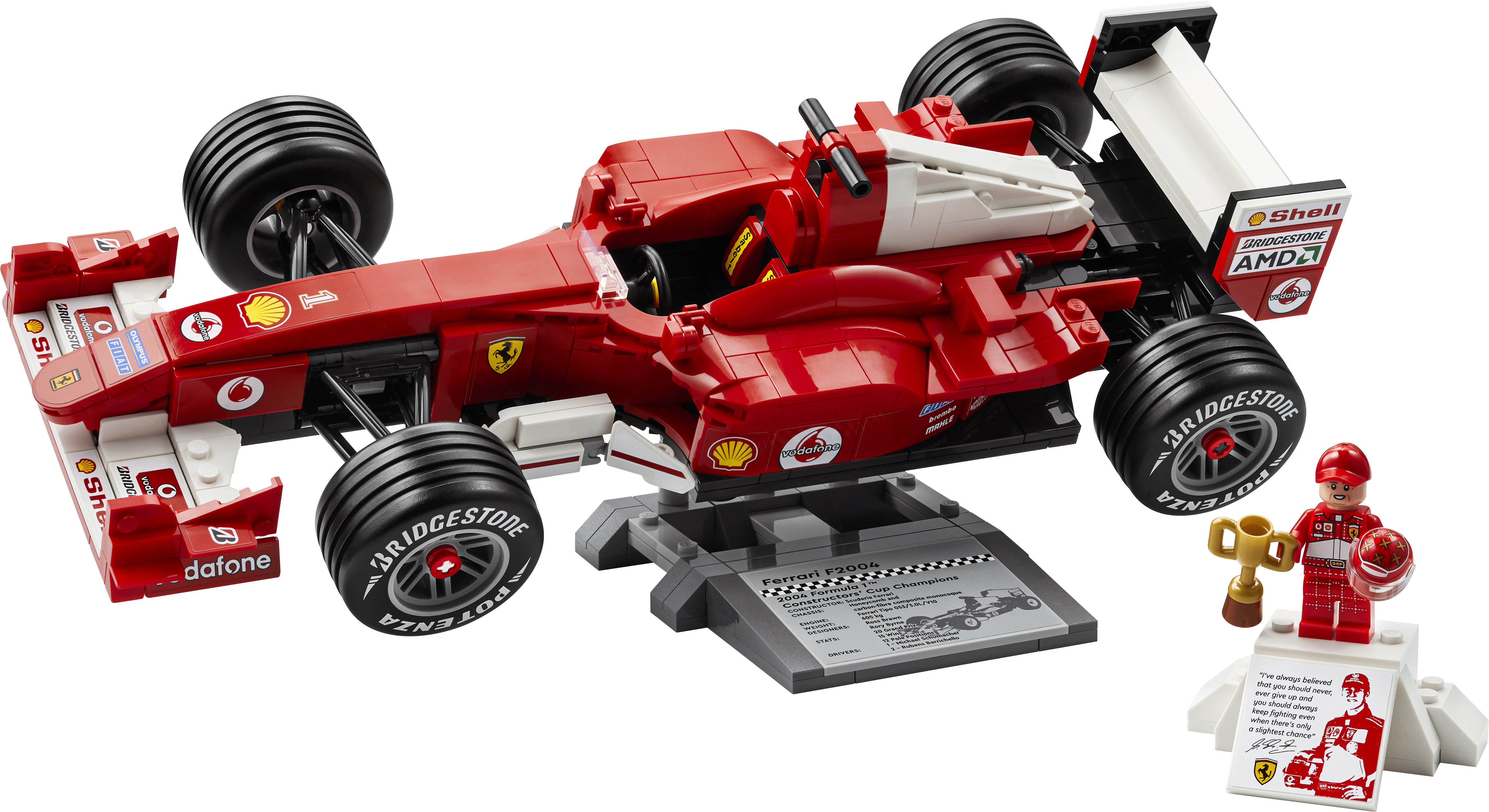 LEGO 11375 Ferrari F2004 & Michael Schumacher