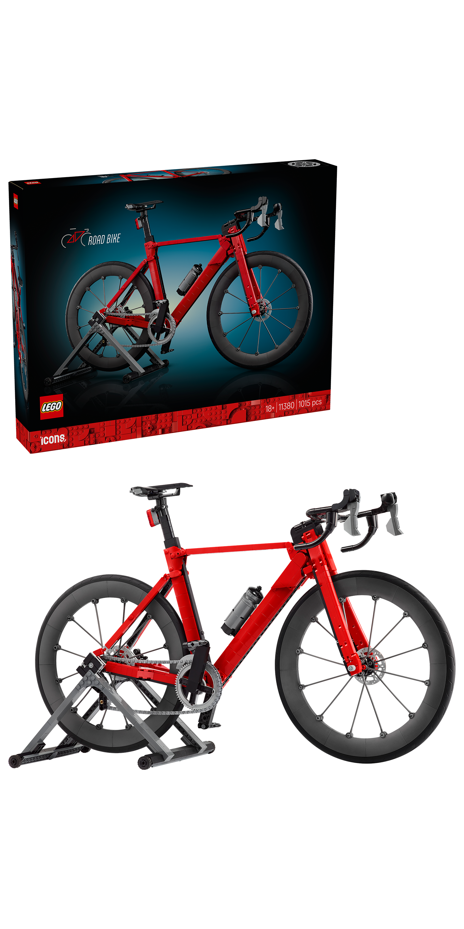 LEGO 11380 Icons Road Bike Sports Decor Building Set