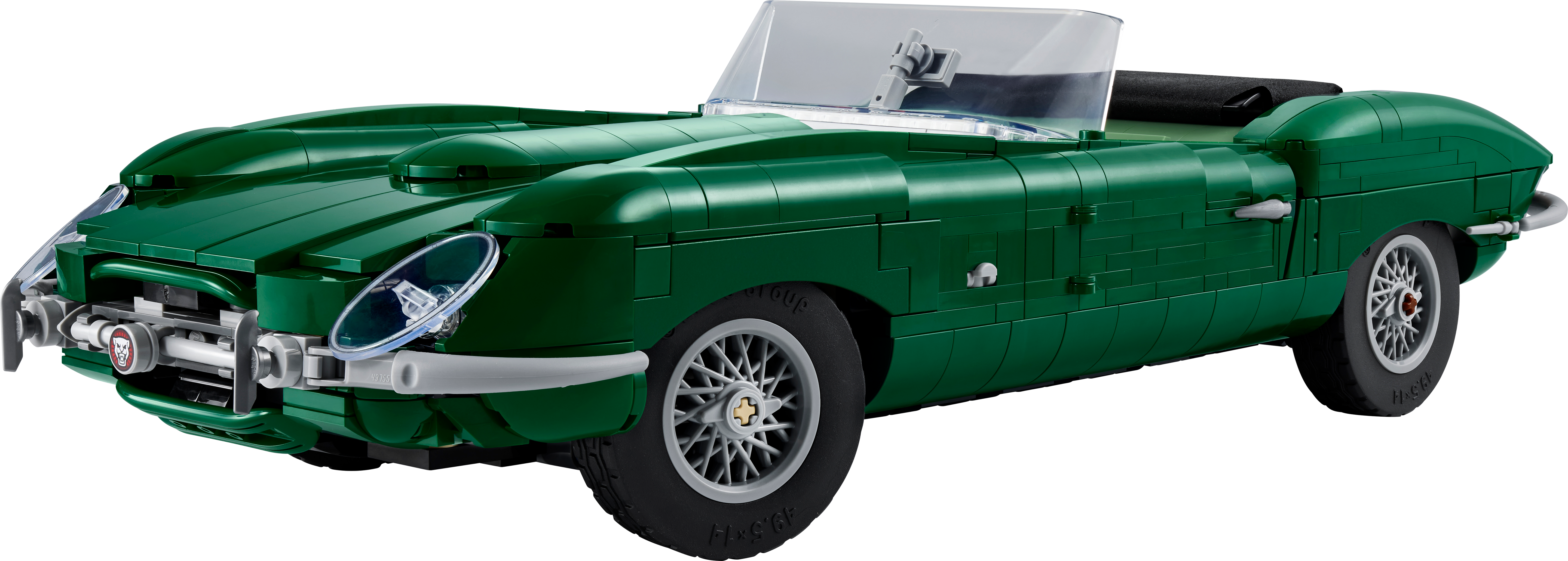 LEGO 11381 Icons Jaguar E-Type - Classic Sports Car Model