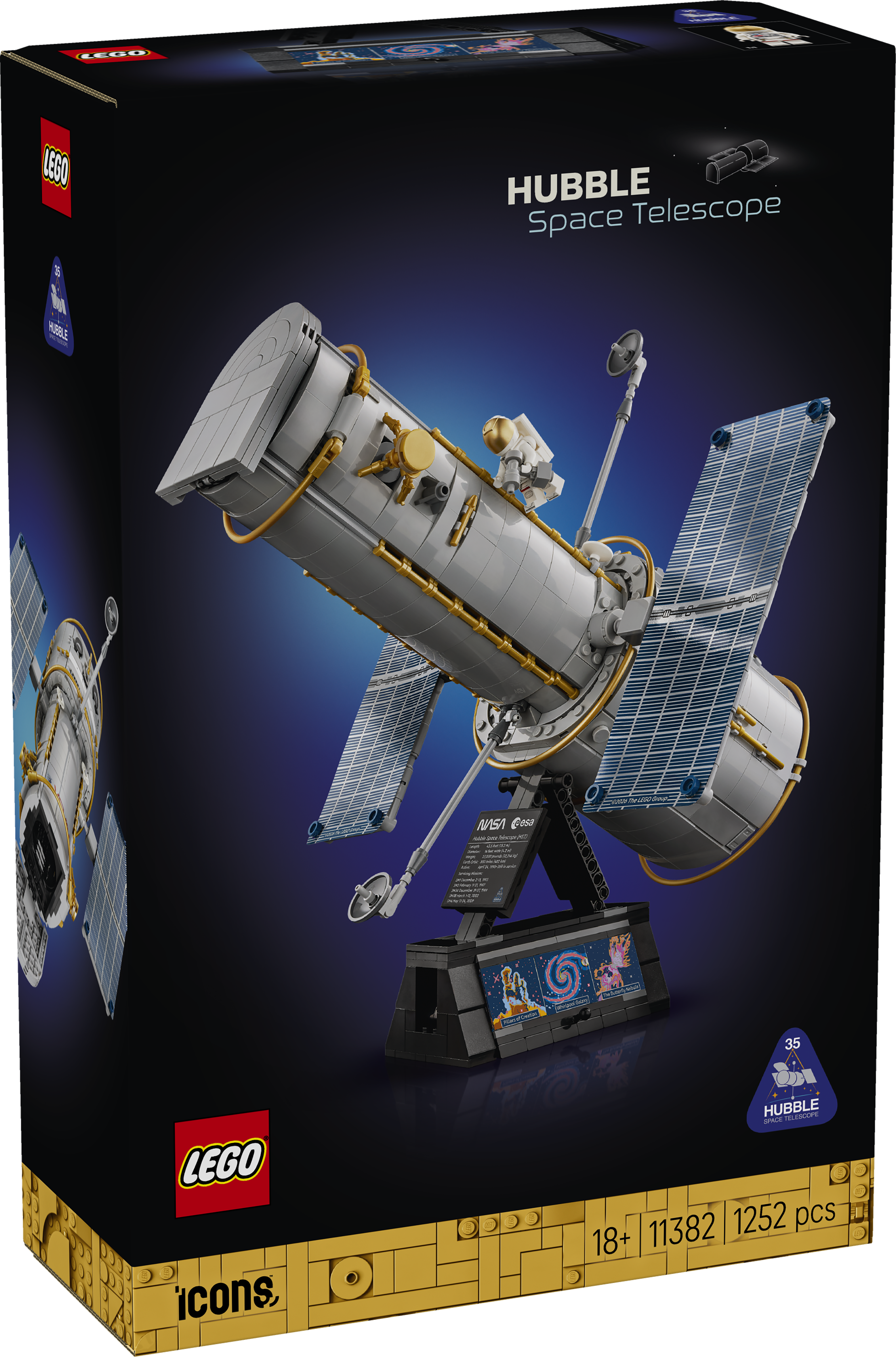 LEGO 11382 Icons Hubble Space Telescope - Science Decor Set