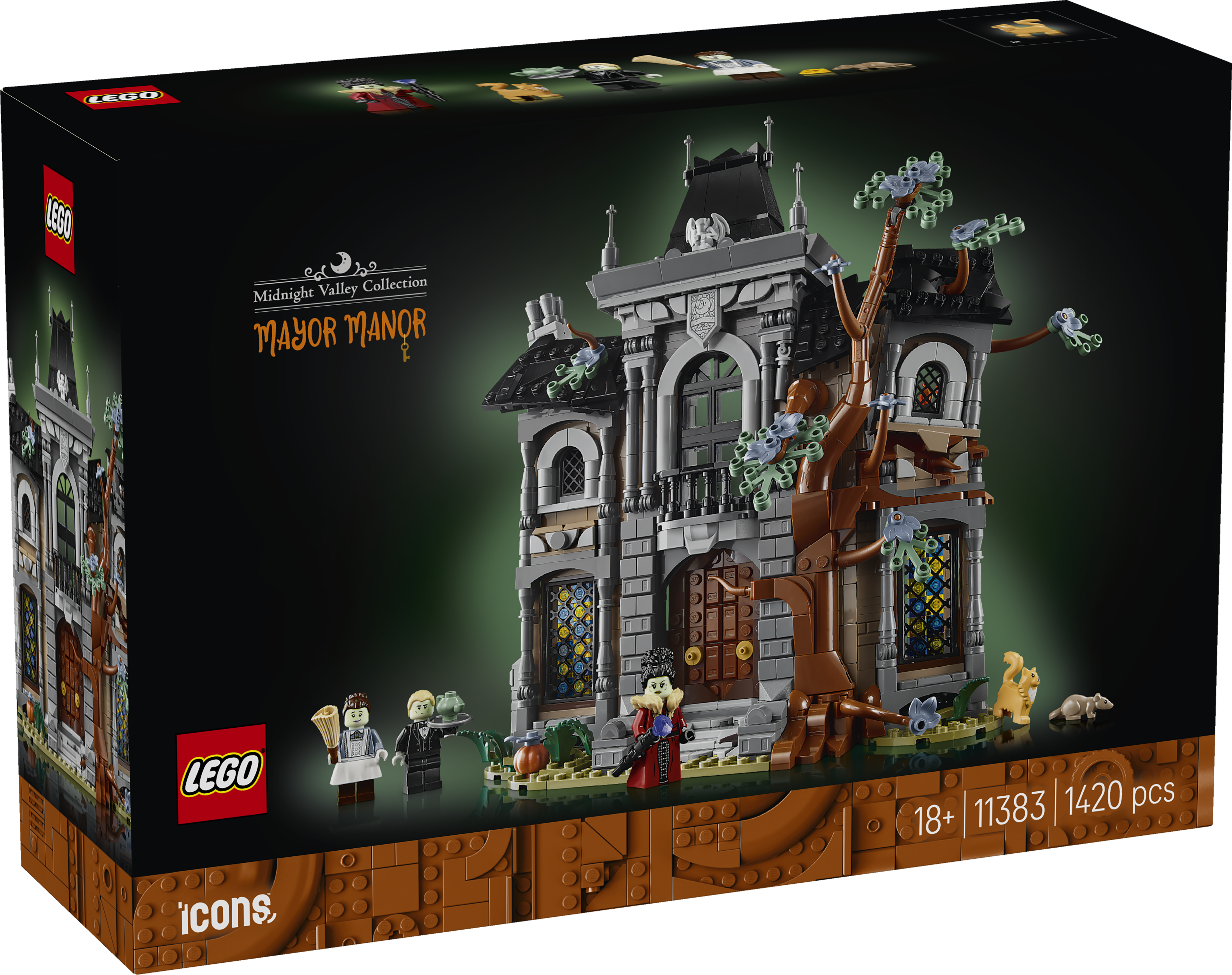 LEGO 11383 Icons Mayor Manor - Eerie Mansion Decor Kit