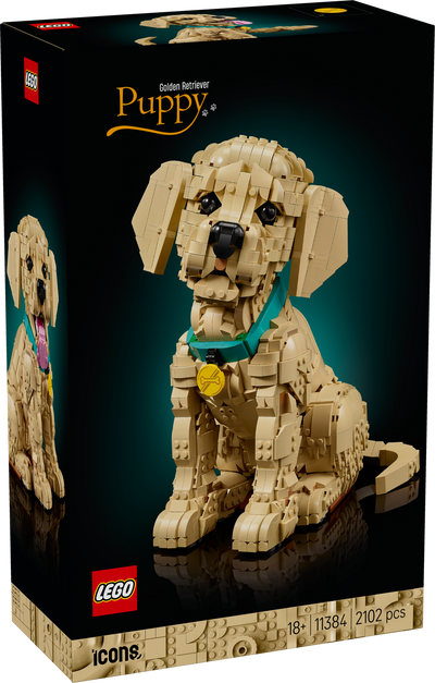 LEGO 11384 LEGO Icons Golden Retriever Puppy