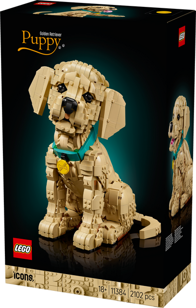 LEGO 11384 LEGO Icons Golden Retriever Puppy