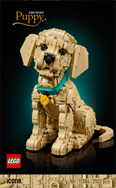 LEGO 11384 LEGO Icons Golden Retriever Puppy