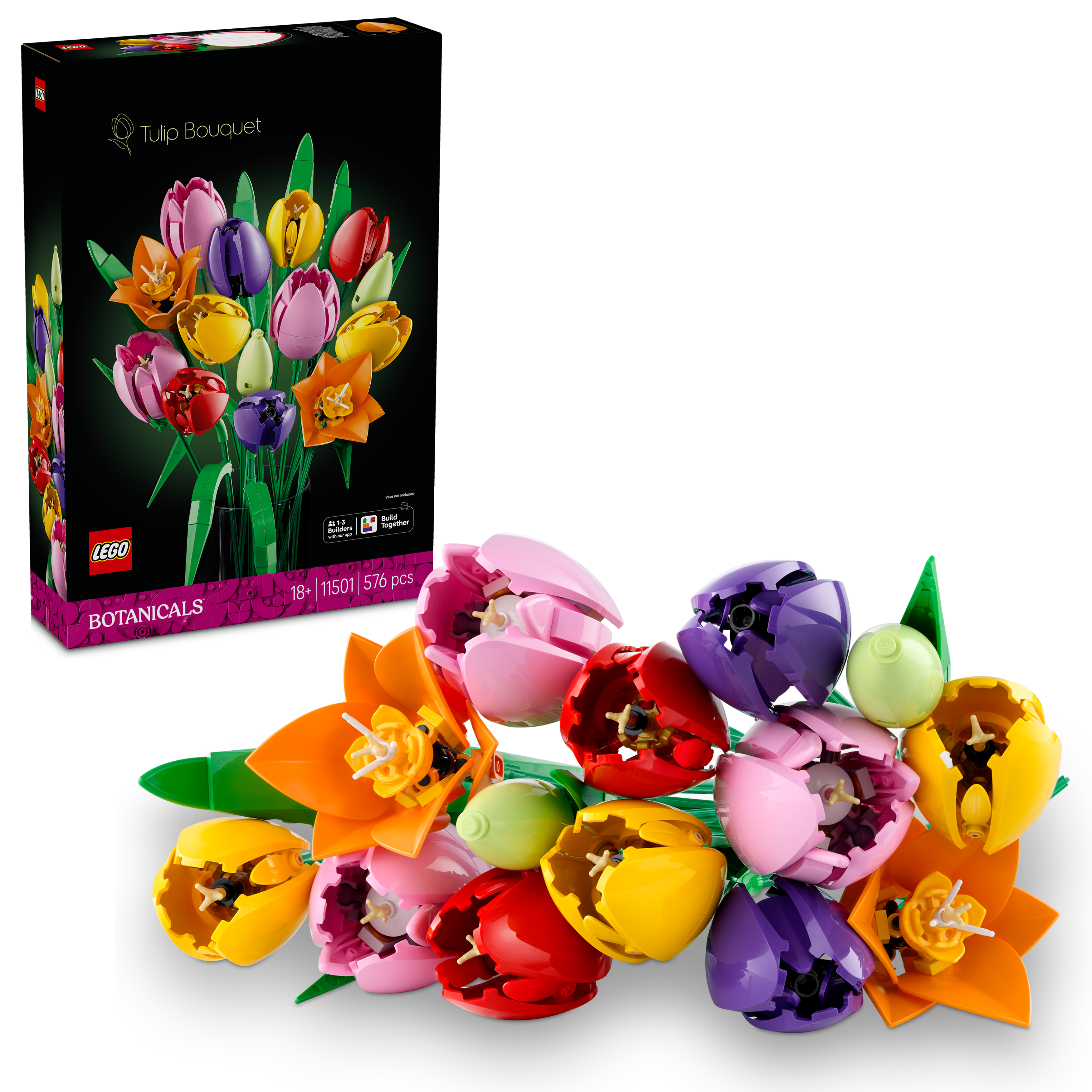 LEGO 11501 Botanicals Tulip Bouquet Flower Decor
