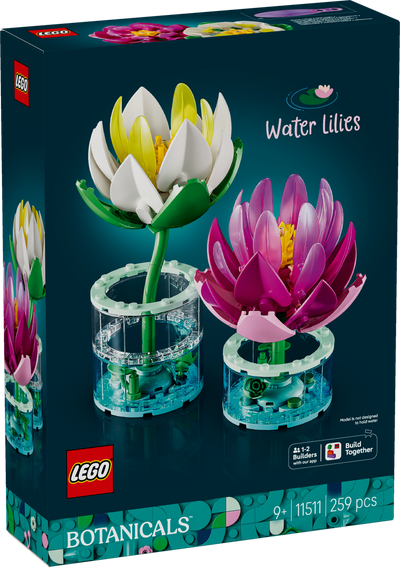 LEGO 11511 Botanicals Water Lilies Flower Building Set