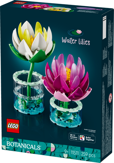 LEGO 11511 Botanicals Water Lilies Flower Building Set