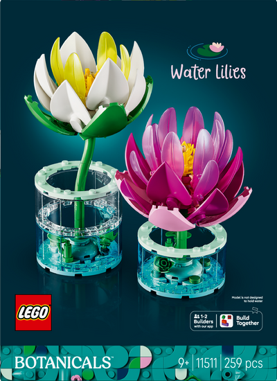 LEGO 11511 Botanicals Water Lilies Flower Building Set