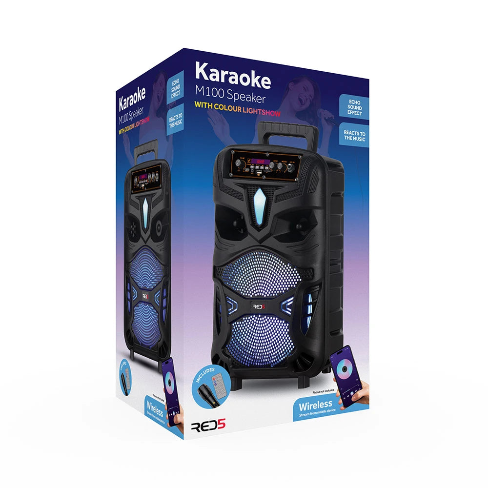 RED5 15W Wireless Karaoke Speaker