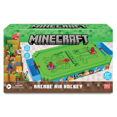 Minecraft The Overworld Arcade Air Hockey Premium Series