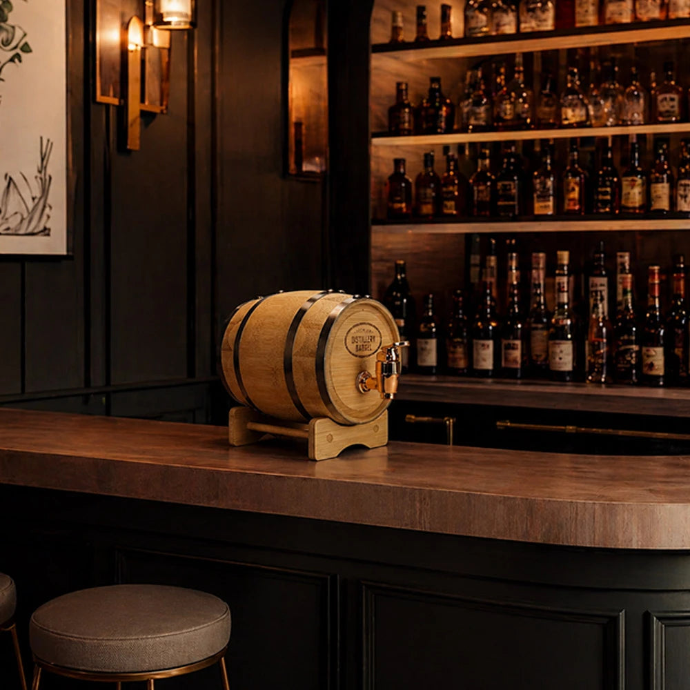 Whiskey Barrel Decanter