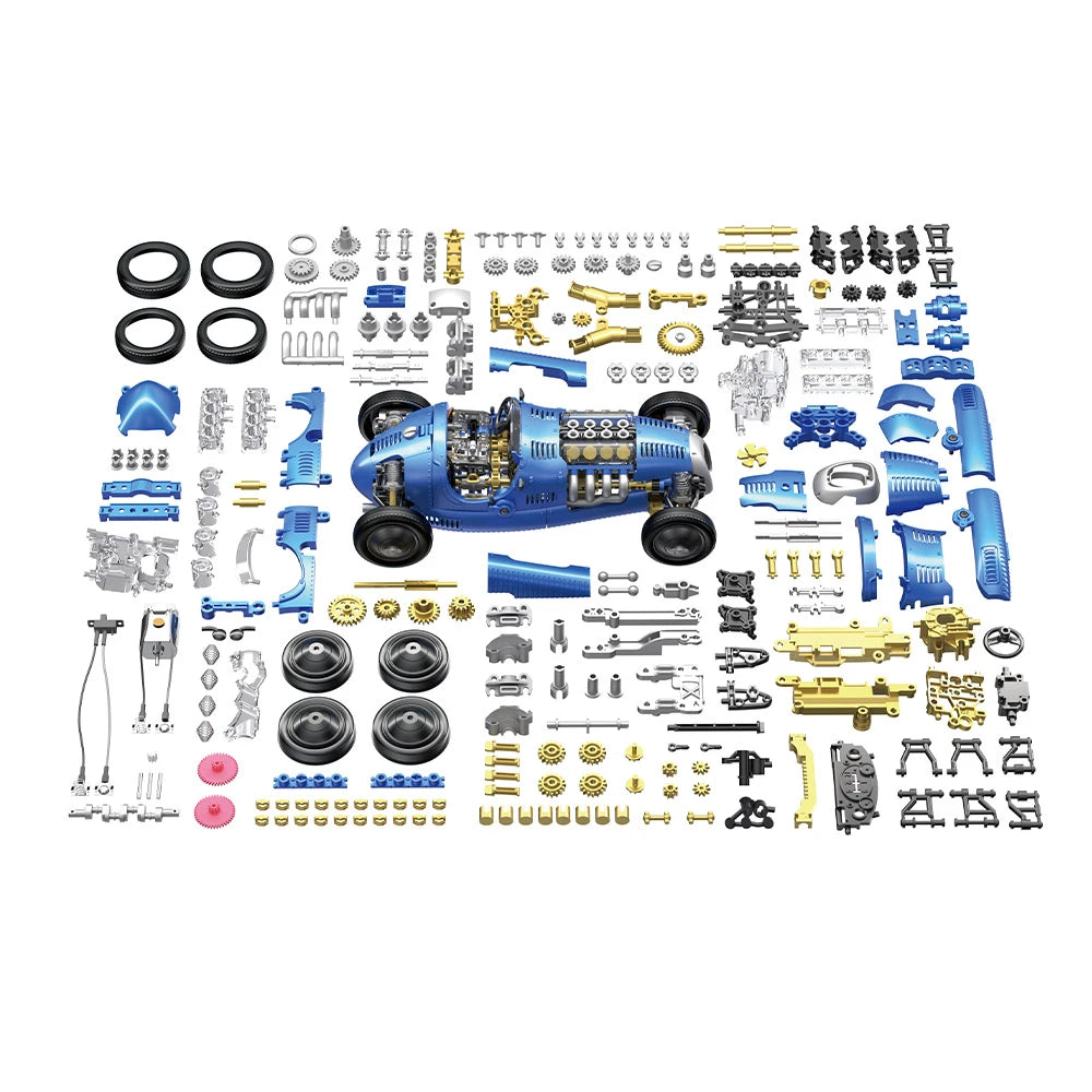 Build Your Own Vintage V8 Racer Kit