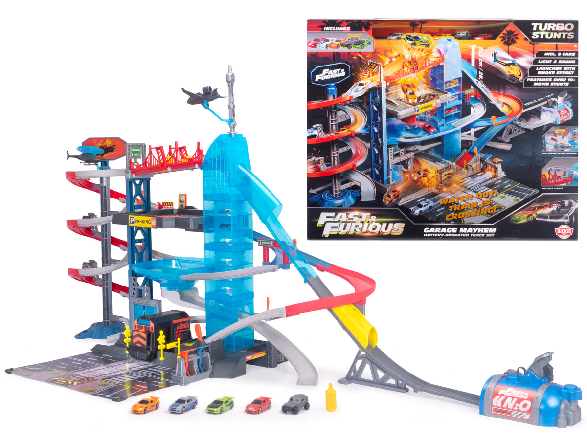 Simba Dickie 203209001 Fast n Furious Mayhem Garage