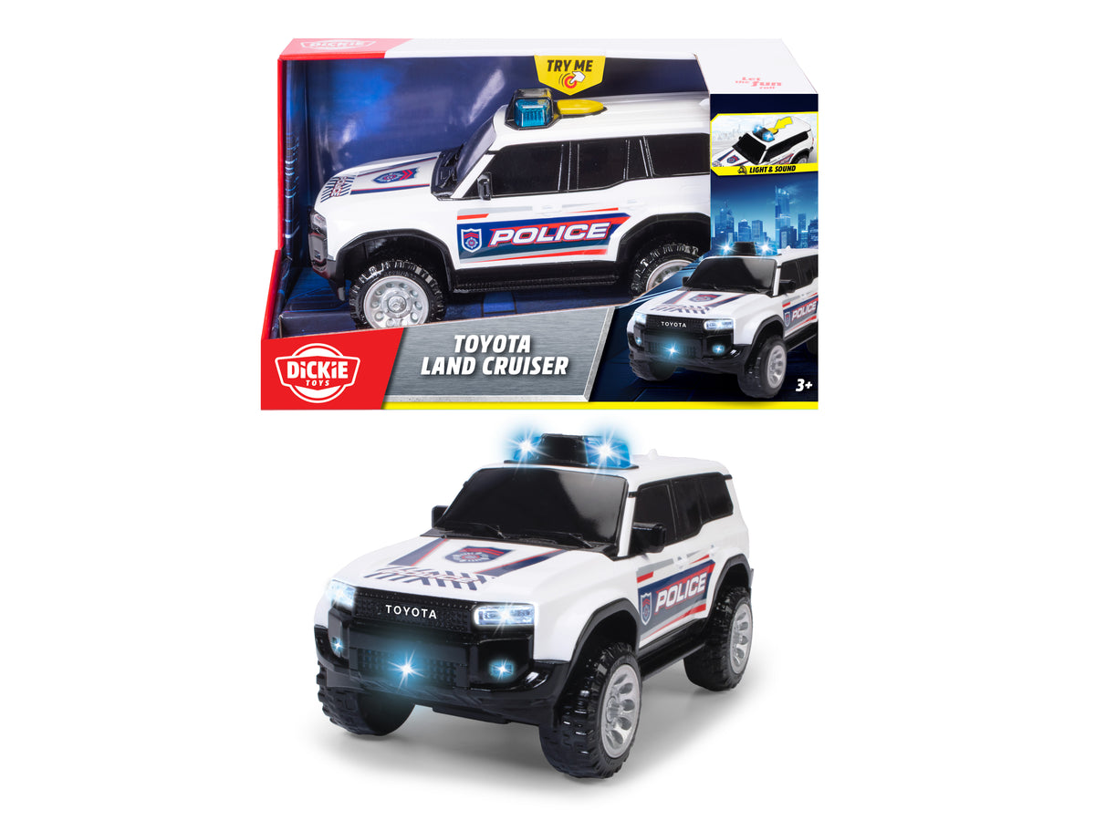 Simba Dickie 203714029 Toyota Land Cruiser Police Car