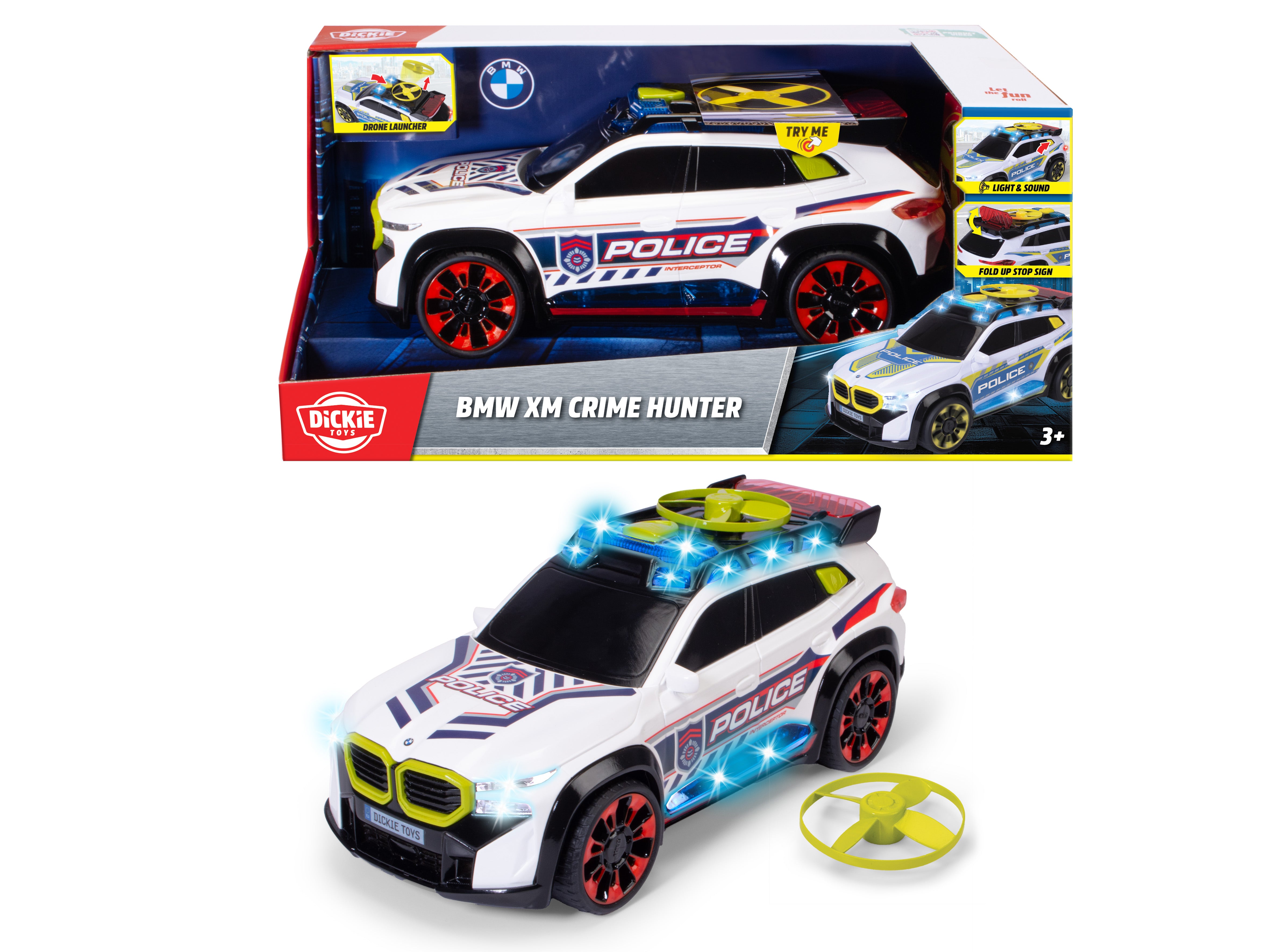 Simba Dickie 203716031038 BMW XM Crime Hunter