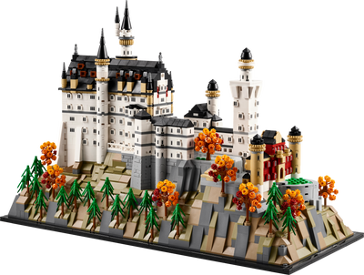 LEGO 21063 Architecture Neuschwanstein Castle Collectible Model Kit for Adults