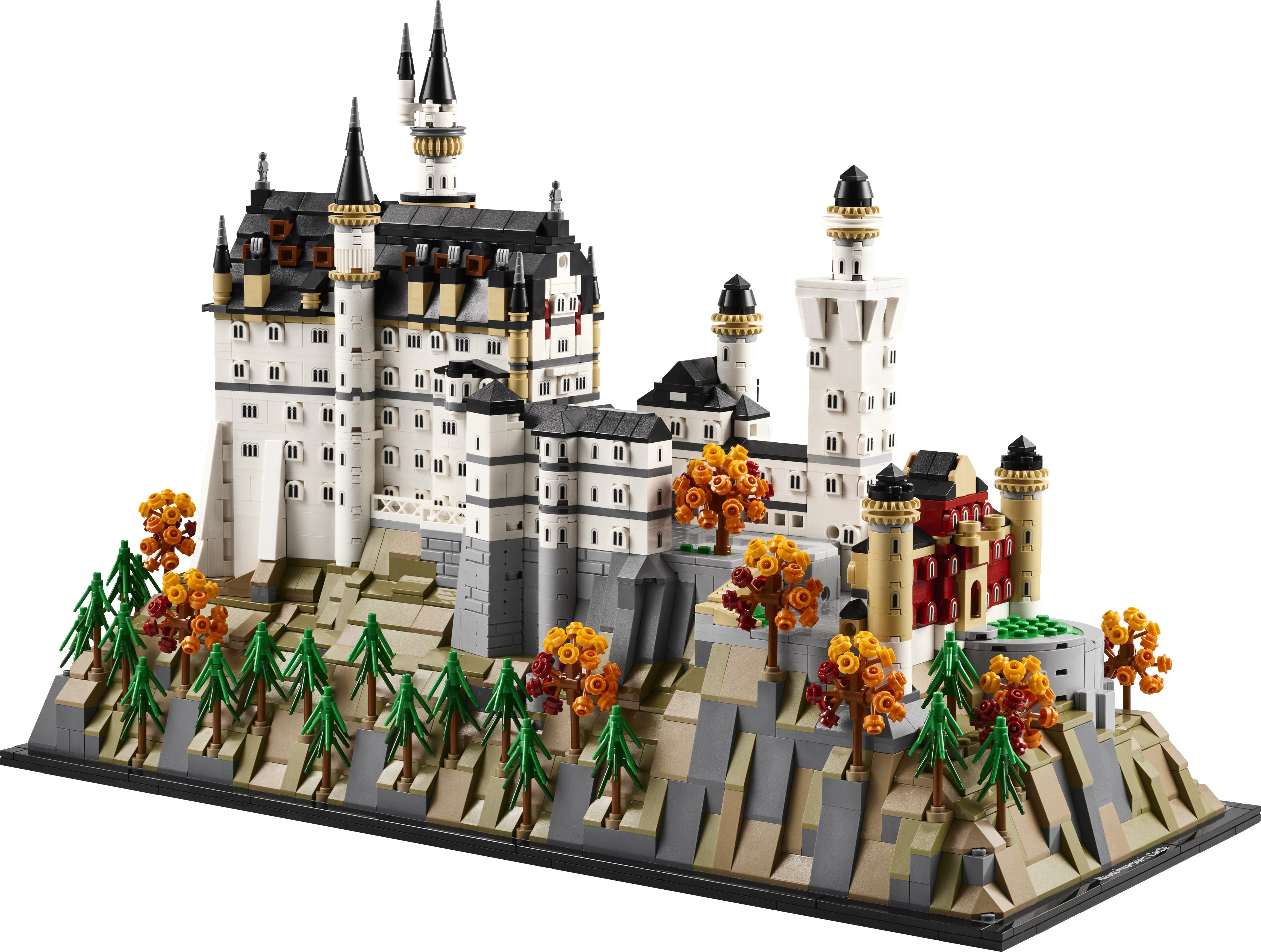 LEGO 21063 Architecture Neuschwanstein Castle Collectible Model Kit for Adults