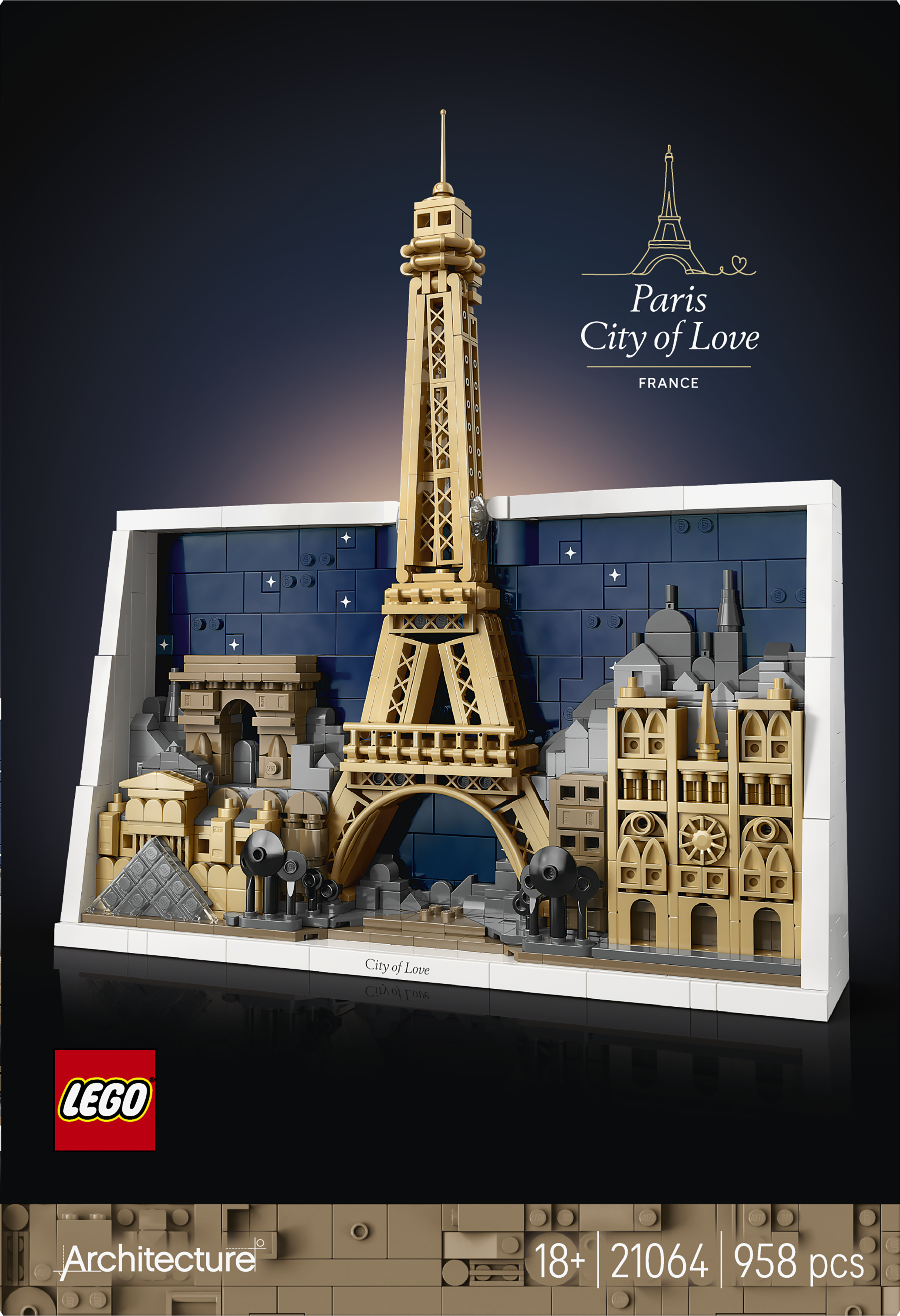 LEGO 21064 LEGO Architecture Paris City of Love