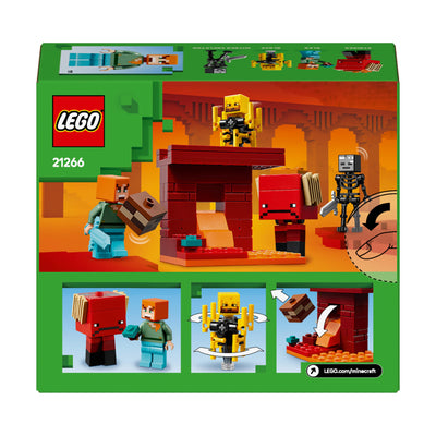 LEGO 21266 Minecraft The Nether Lava Battle
