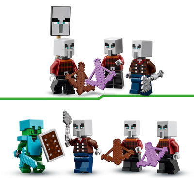 LEGO 21267 Minecraft The Illager Desert Patrol