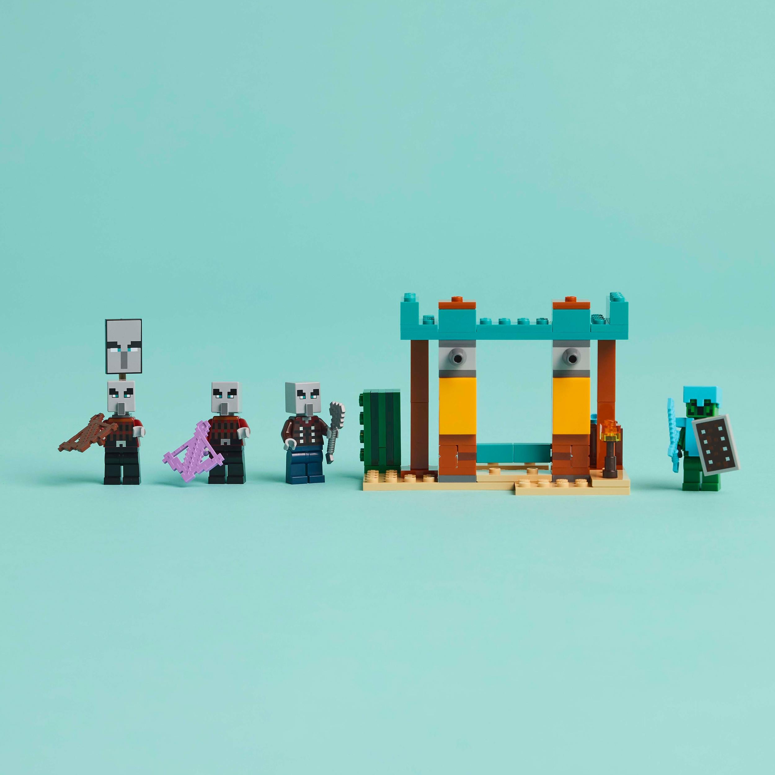 LEGO 21267 Minecraft The Illager Desert Patrol