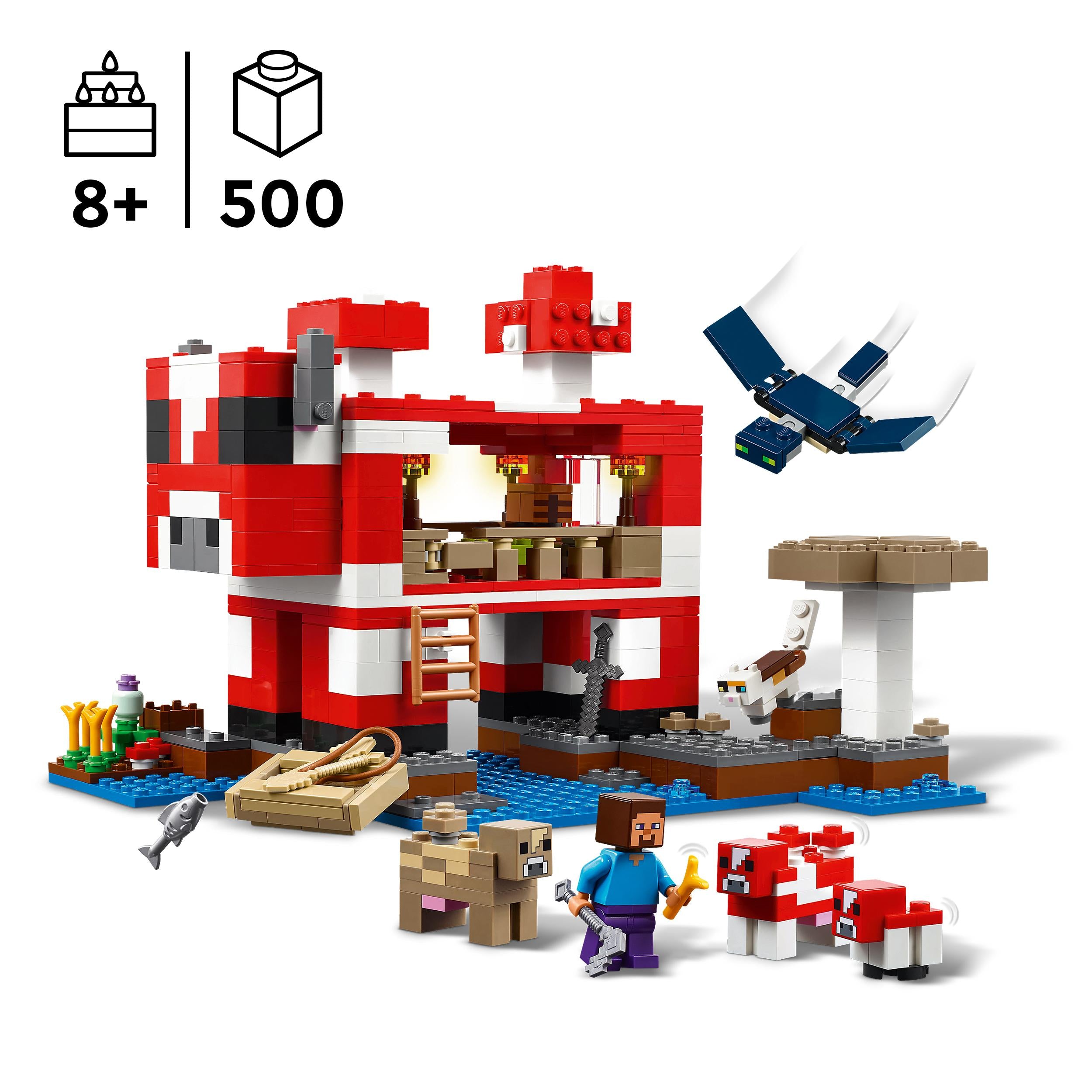 LEGO 20270 Minecraft The Mooshroom House