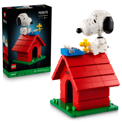 LEGO 21368 Ideas Peanuts: Snoopy’s Doghouse Set