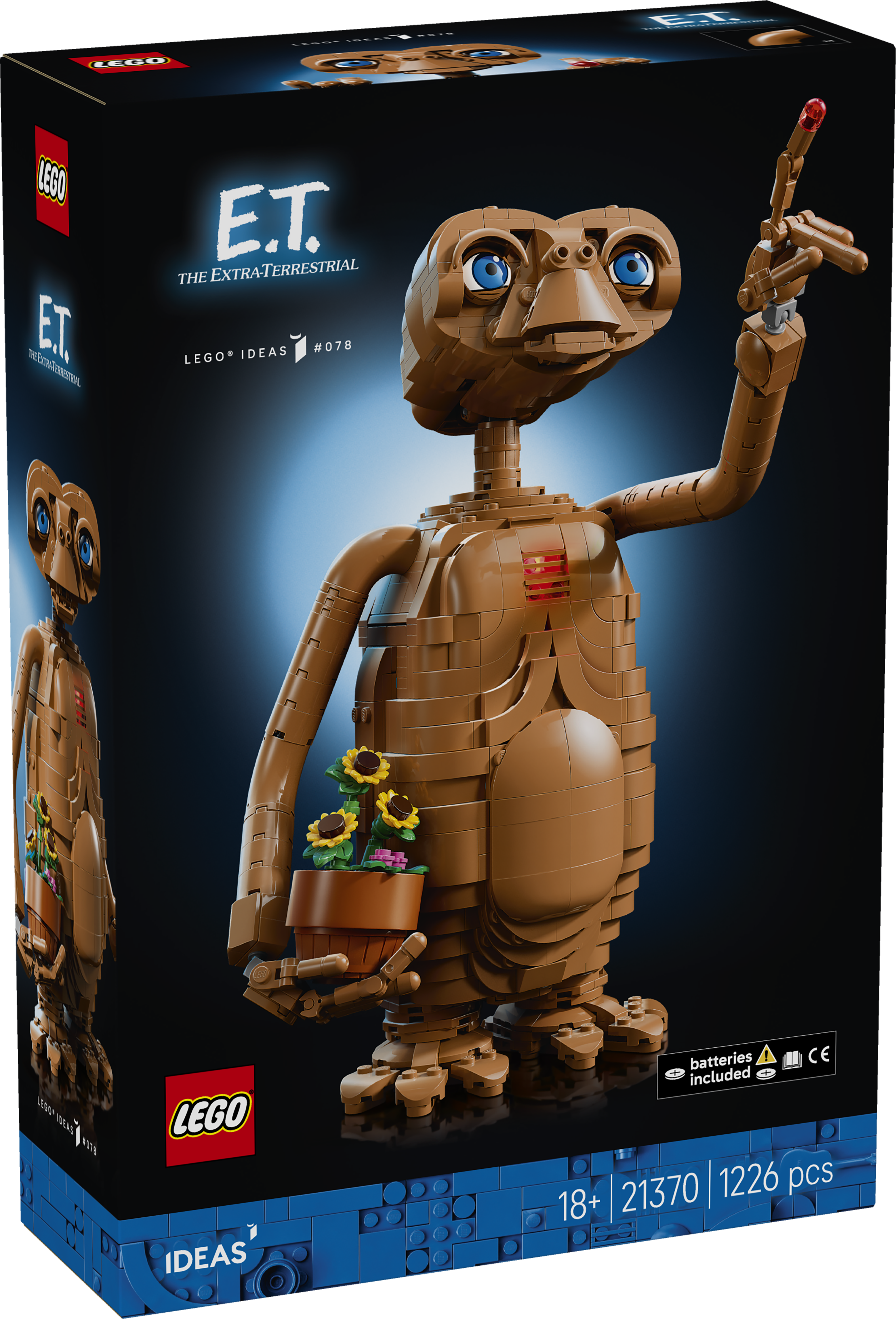 LEGO 21370 Ideas E.T. the Extra-Terrestrial Building Set