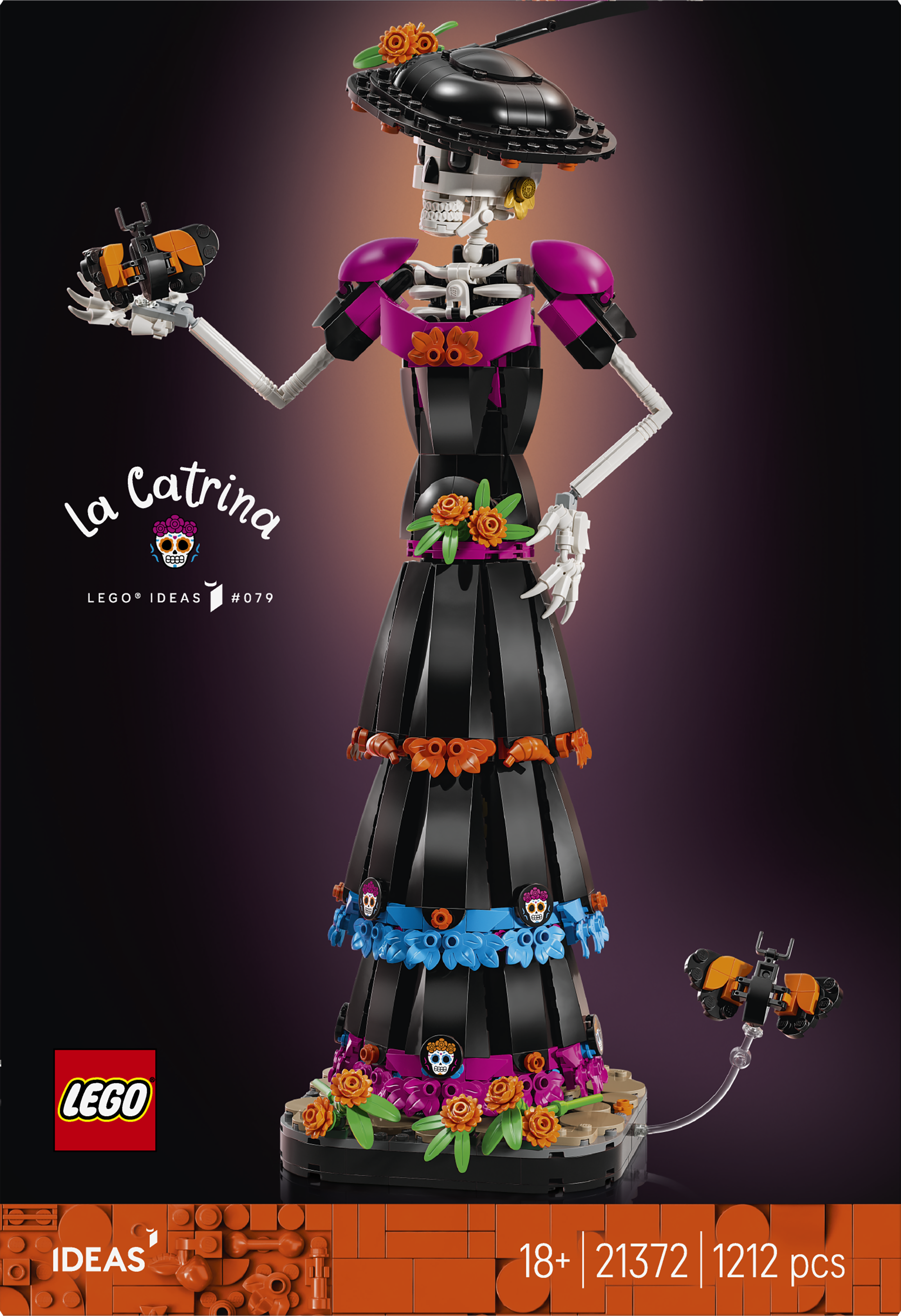 LEGO 21372 Ideas La Catrina Figurine Building Set