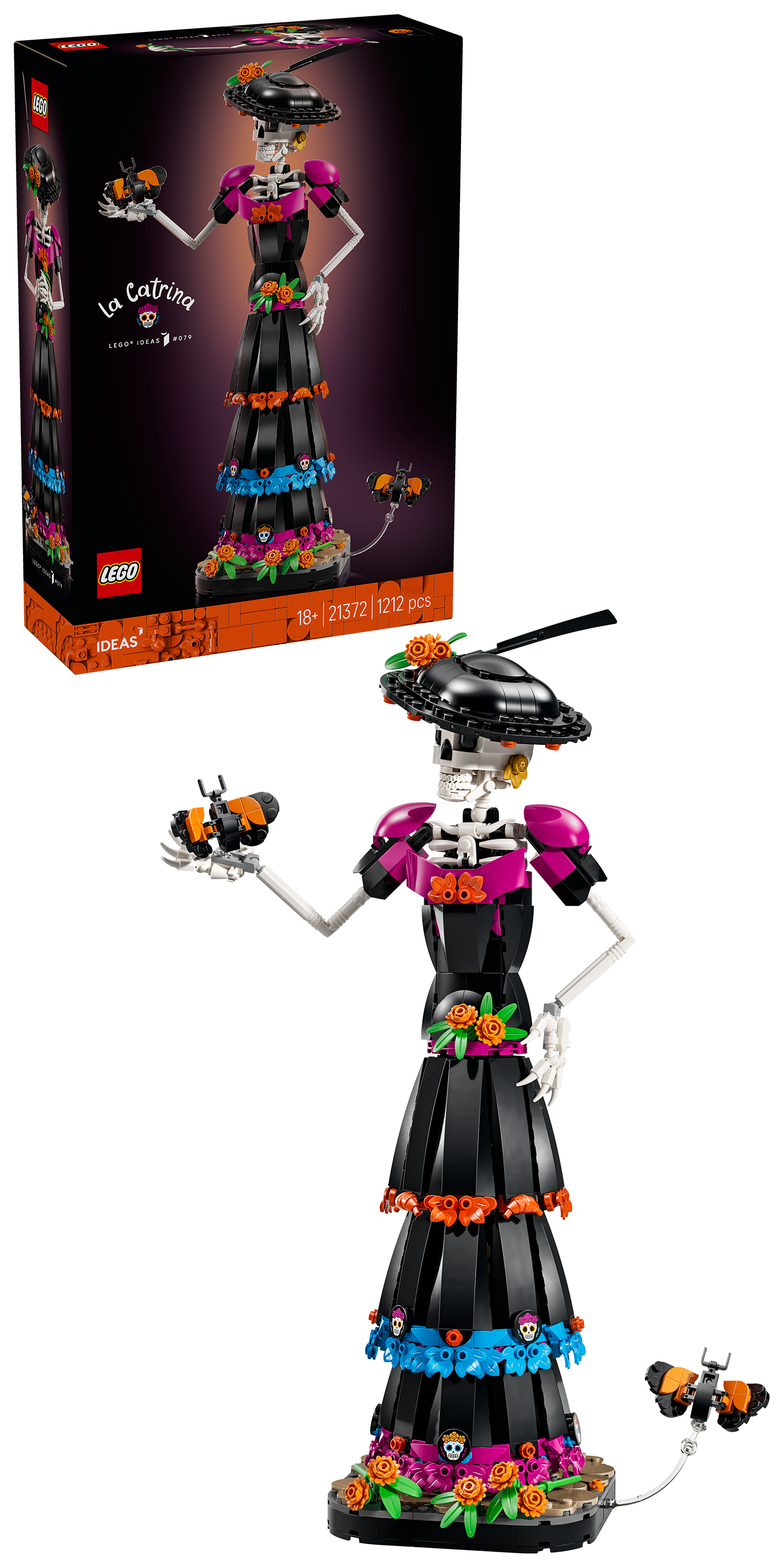 LEGO 21372 Ideas La Catrina Figurine Building Set