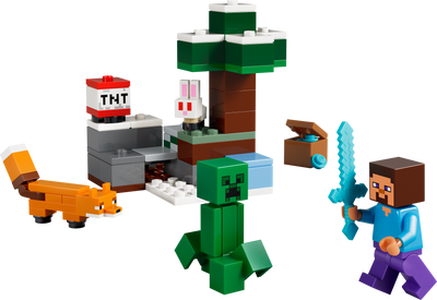 LEGO 21583 Minecraft Steve's Taiga Adventure