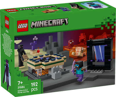 LEGO 21584 Minecraft Nether & End Portal Journey