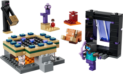 LEGO 21584 Minecraft Nether & End Portal Journey