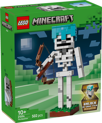 LEGO 21594 Minecraft The Skeleton Gaming Decor Toy
