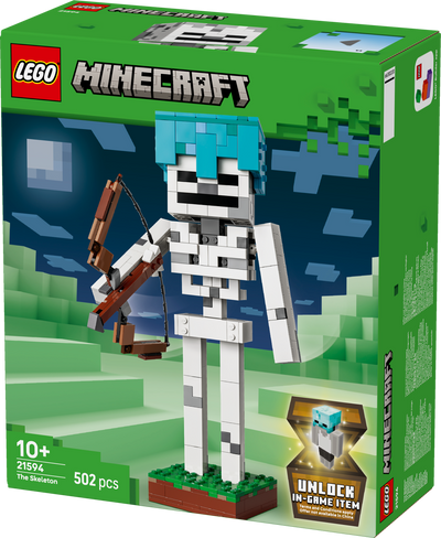 LEGO 21594 Minecraft The Skeleton Gaming Decor Toy