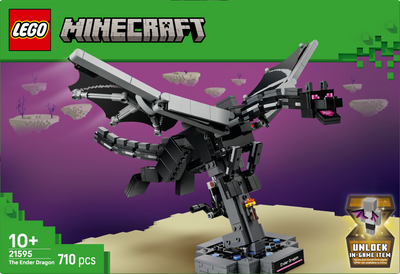 LEGO 21595 Minecraft The Ender Dragon Video Game Decor