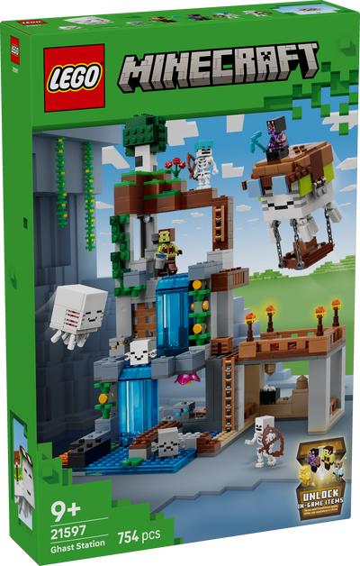 LEGO 21597 Minecraft Ghast Station Pretend Play Gamer Toy