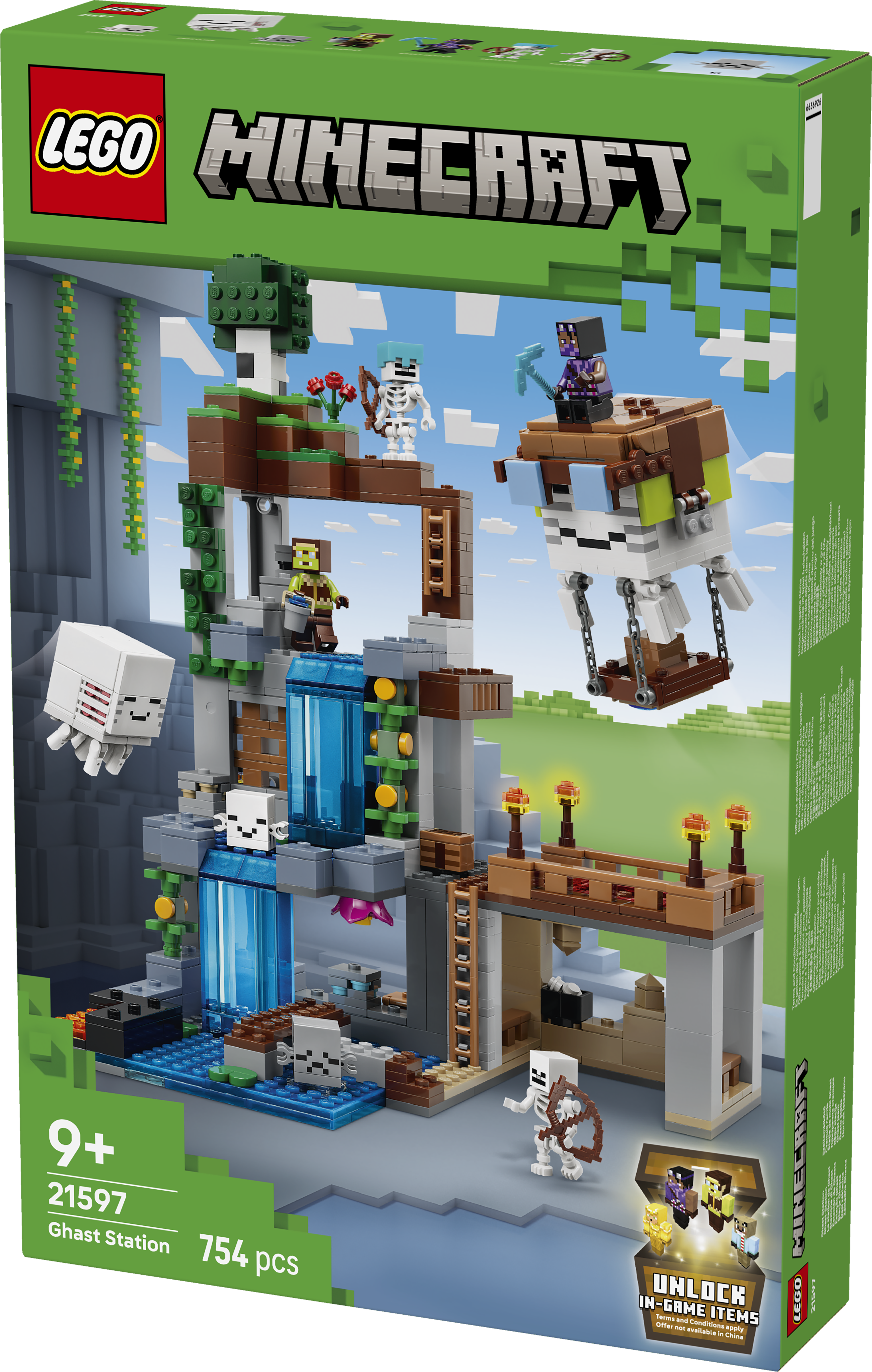 LEGO 21597 Minecraft Ghast Station Pretend Play Gamer Toy