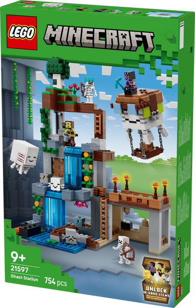 LEGO 21597 Minecraft Ghast Station Pretend Play Gamer Toy