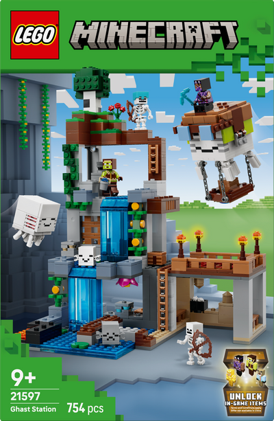 LEGO 21597 Minecraft Ghast Station Pretend Play Gamer Toy