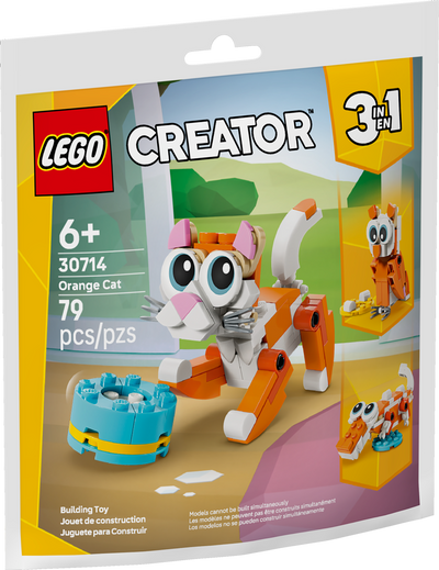 LEGO 30714 Orange Cat
